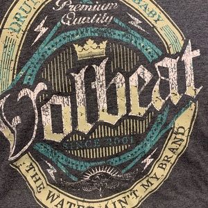 Women’s Volbeat T shirt Size L